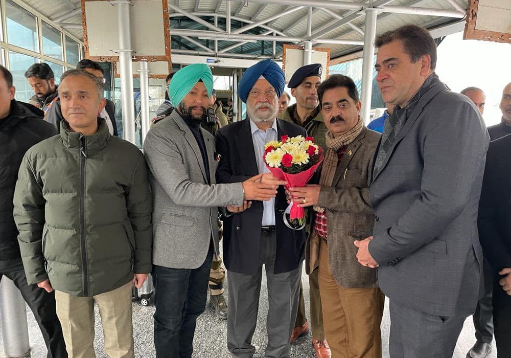 Landed in Srinagar to a warm welcome