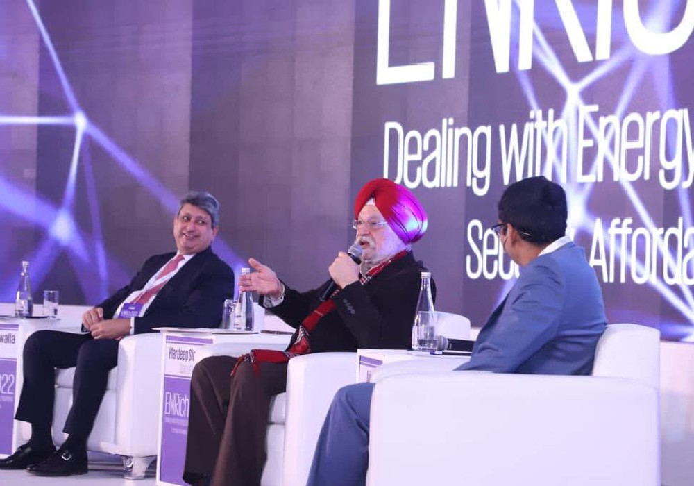 Addressed the inaugural session of KPMG, ENRich 2022