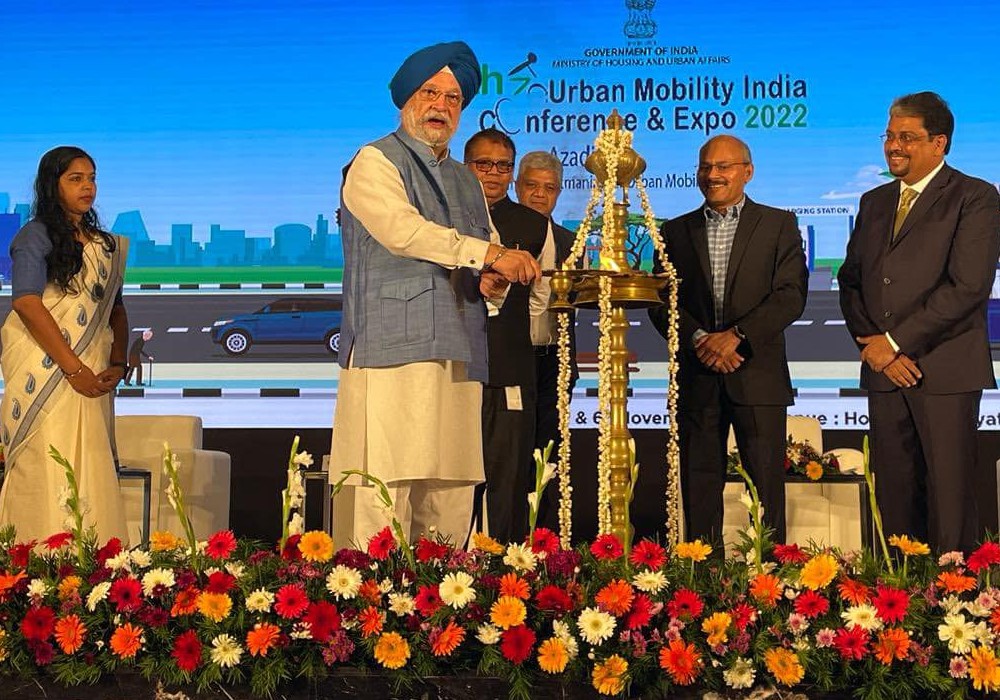 Inaugurated 15th Urban Mobility India Conference & Expo 2022 in Kochi with CM Sh Pinarayi Vijayan Ji