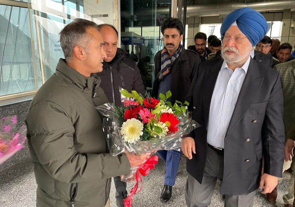 Landed in Srinagar to a warm welcome