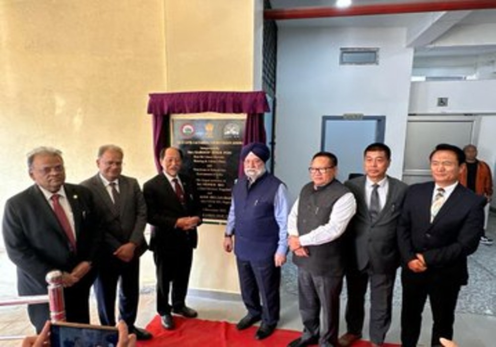 I want to thank Nagaland Chief Minister Sh Neiphiu Rio Ji & the people of Smart City Kohima for their warm welcome & hospitality at the inauguration of Multi Level Car Parking at NST Bus Station in the city.