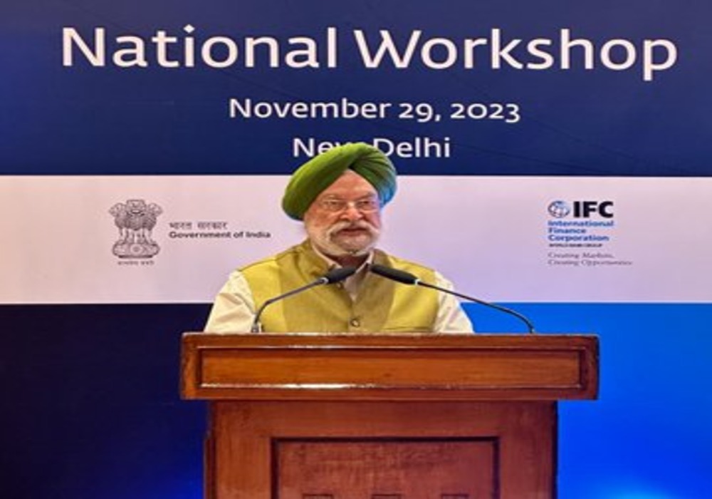 In my interaction eminent thought leaders & professionals from finance & urban development sectors at the National Workshop on ‘Leveraging Private Financing for Urban Infrastructure Development’