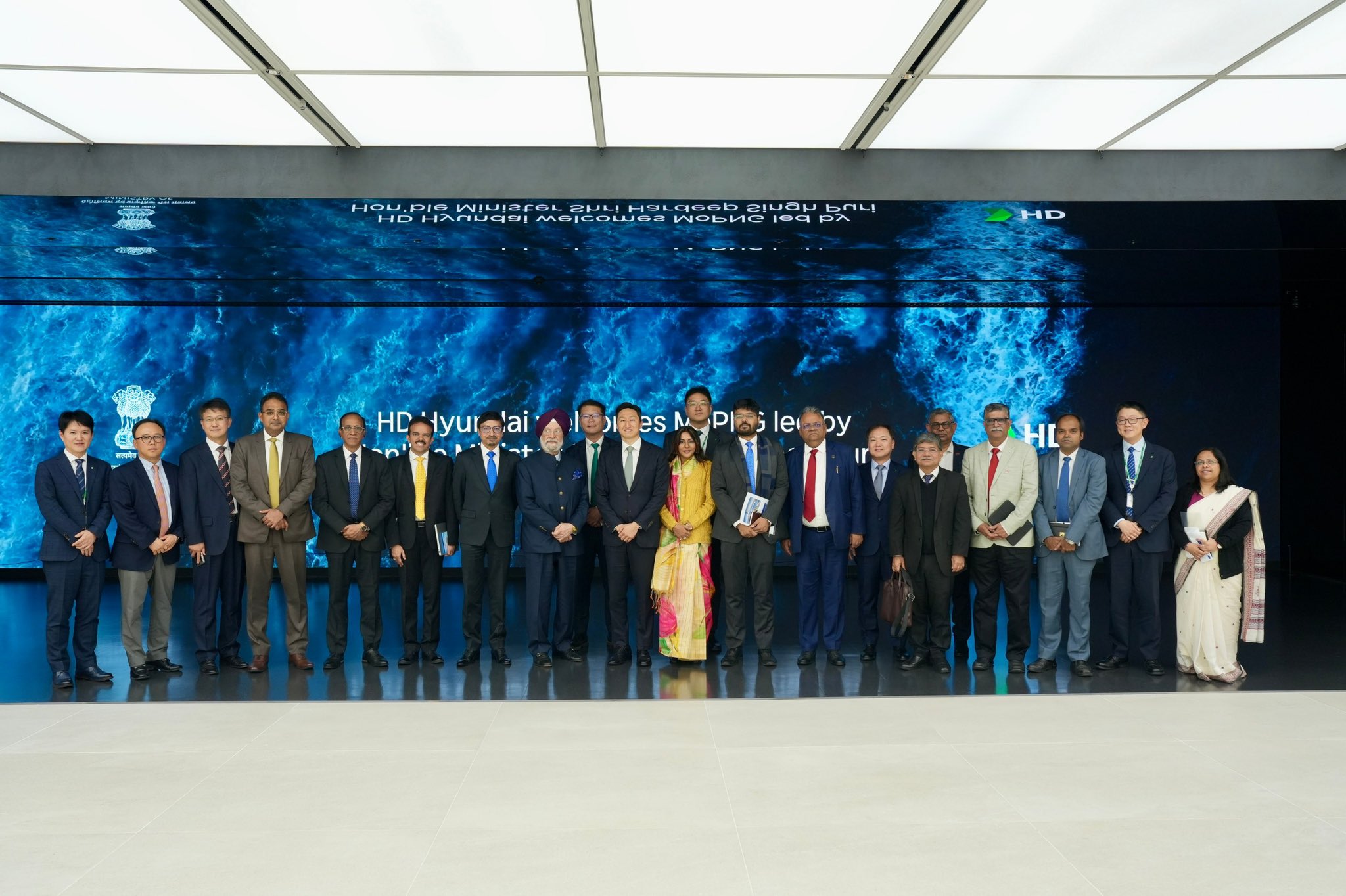 Meeting with senior officials of HD Korea Shipbuilding Offshore Engineering