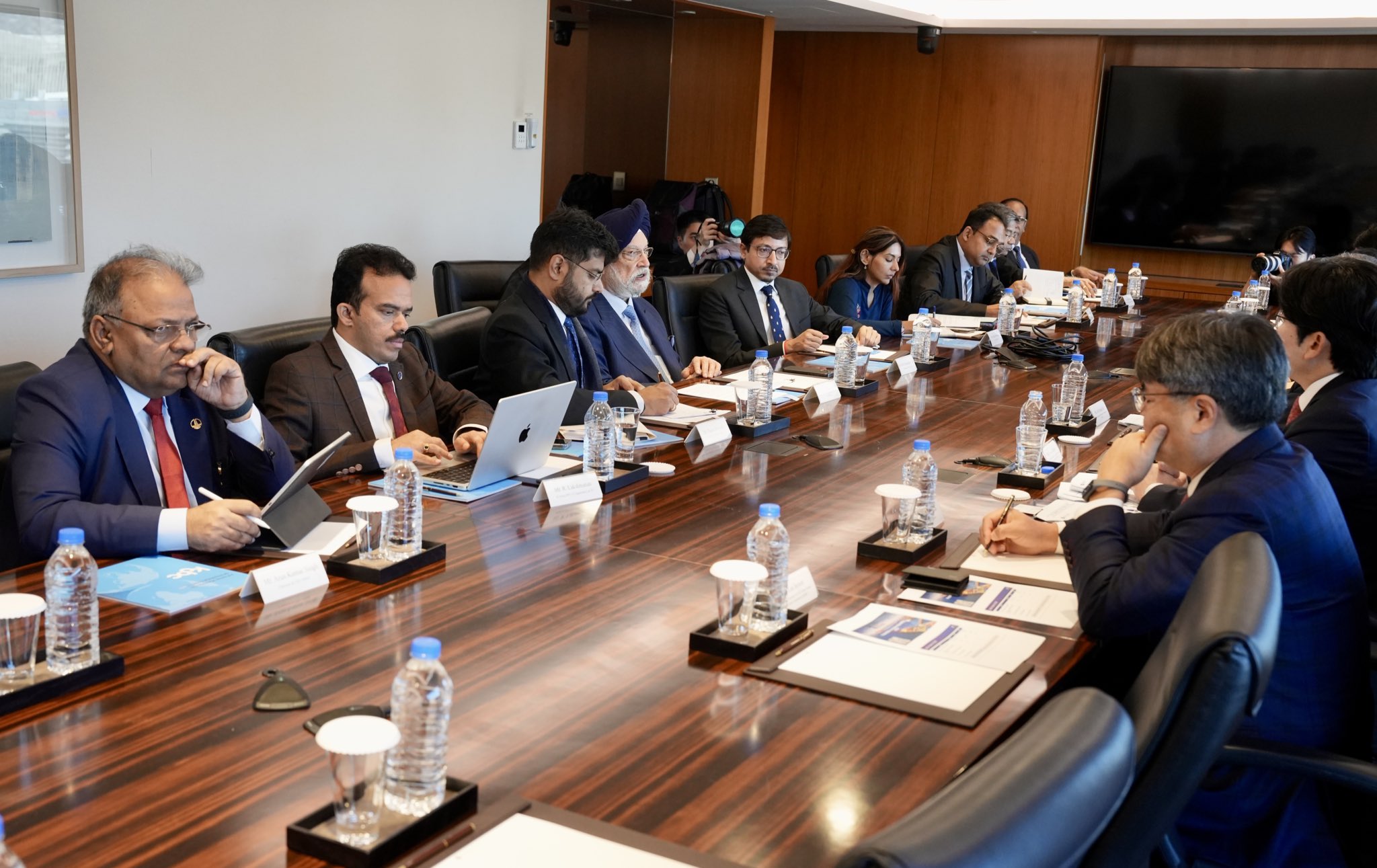 Highly productive meeting with the captains of Korea’s major shipping companies