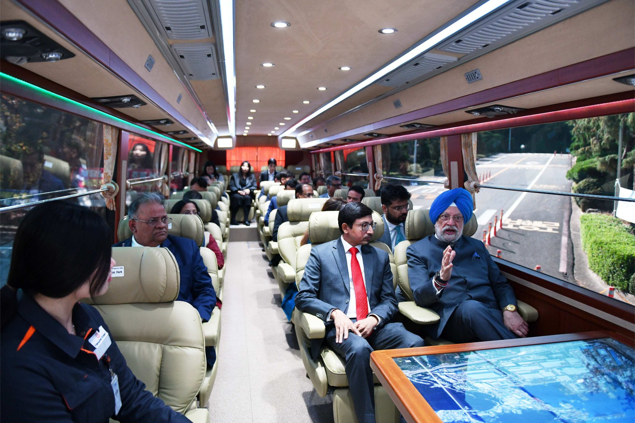 Visited the sprawling shipbuilding facility of Hanwha Ocean in South Korea’s Geoje