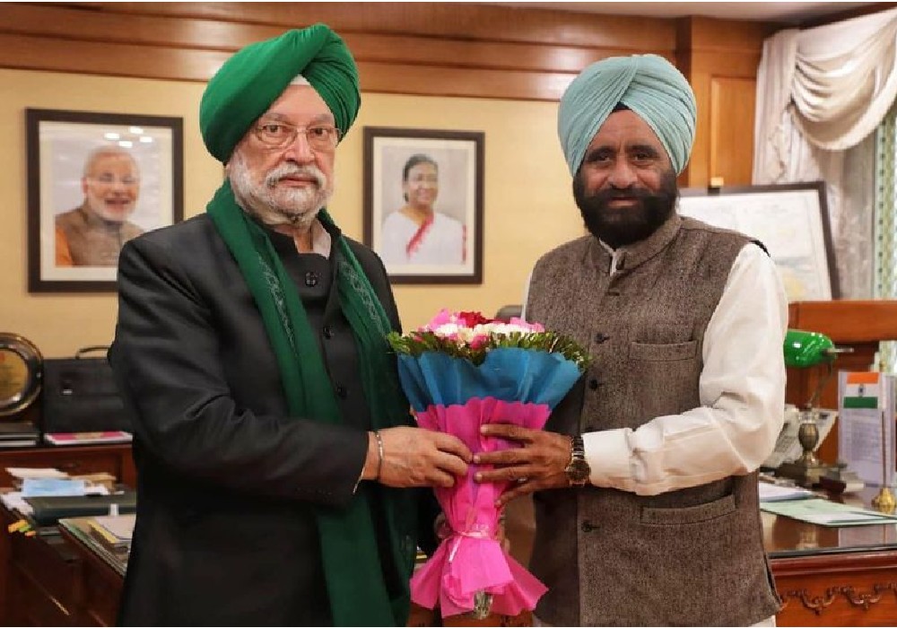 Meeting with Sardar Baldev Singh Aulakh ji,  Minister of State for Agriculture of Uttar Pradesh and MLA from Bilaspur