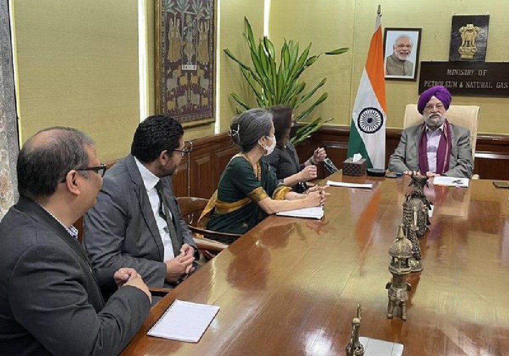 Meeting with the Under Secretary-General & Associate Administrator of United Nations Development Programme - UNDP, Ms Usha Rao-Monari, Resident Representative in UNDP India- Ms Shoko Noda, Dy Asst Admin- Mr Walid Badawi & others