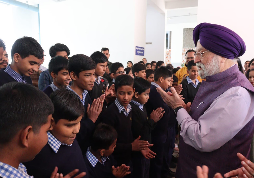 Celebrating the spirit of India with students & staff of The Blind Relief Association Delhi