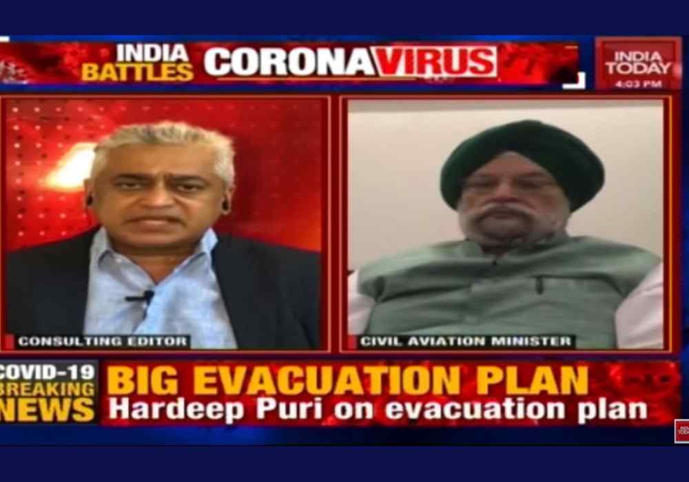 64 flights to bring back stranded Indians: Hardeep Singh Puri