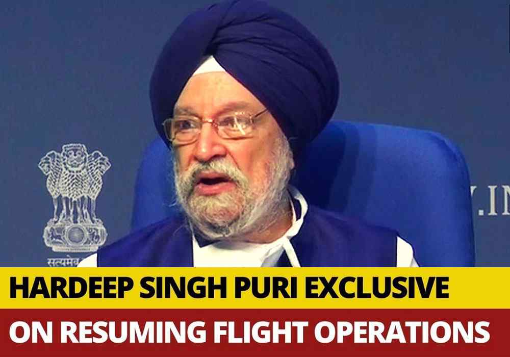 Civil Aviation Minister Hardeep Singh Puri Exclusive On Resuming Flight Operations