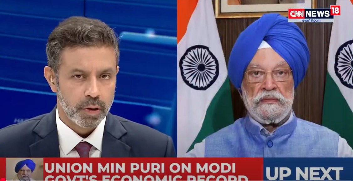 Interview with CNN News on #11YearsOfModiGovt