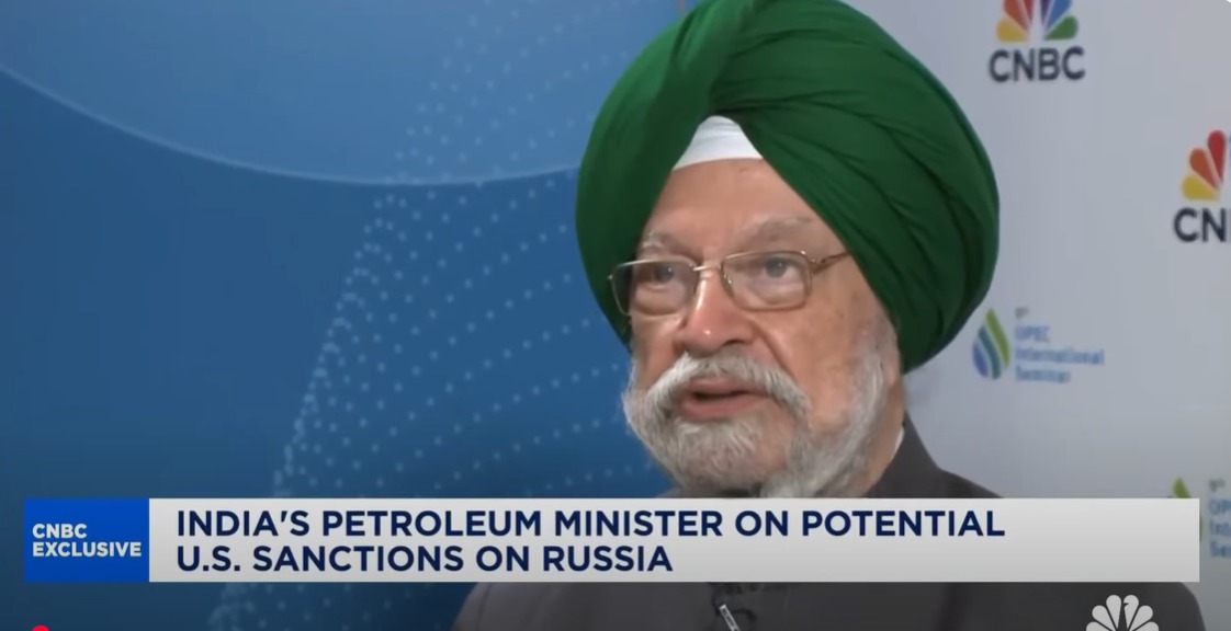 Speaks with CNBC in Vienna