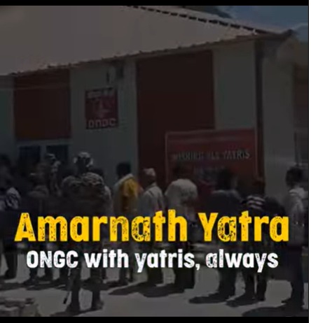 Amarnath Yatra: ONGC with Yatris, Always