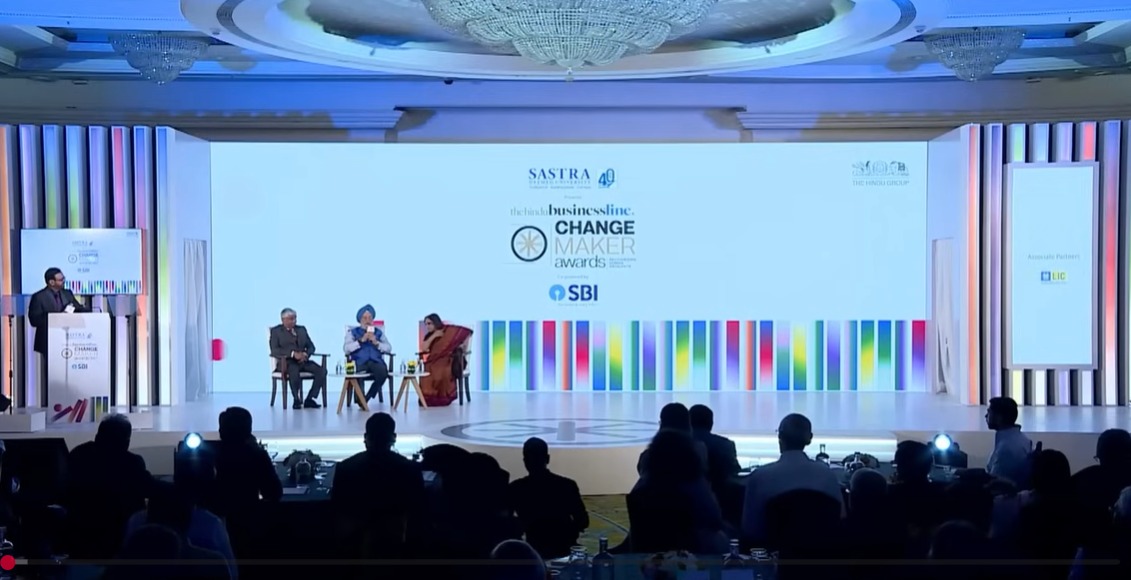 My speech at BusinessLine Changemaker Awards 2025 in Mumbai